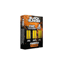 Black Bunker THC Triple Pack Vape Cartridges - 3000mg