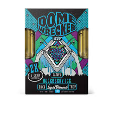 Dome Wrecker Hulkberry Ice THC-A Duo Cartridges - 4000mg