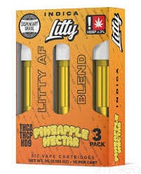 Litty AF Blend Pineapple Nectar Cartridge - 3 Pack